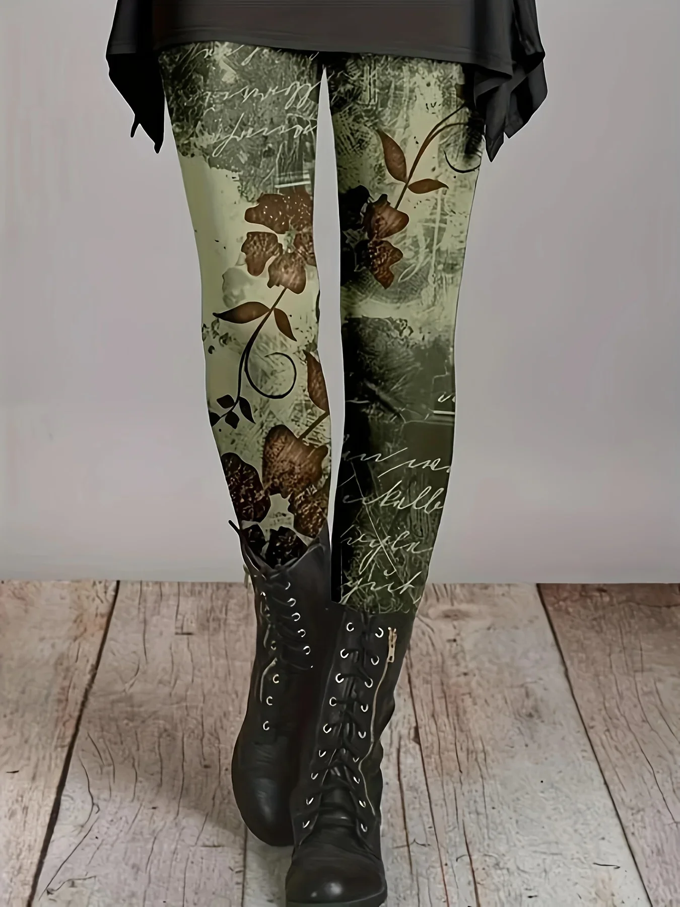 Ethnic Clothing & Online Fashion Store Khaadi Pk - เลกกิ้งพิมพ์ลายสไตล์ชนเผ่าวินเทจสำหรับผู้หญิงขนาดใหญ่พิเศษเสื้อผ้าผู้หญิง