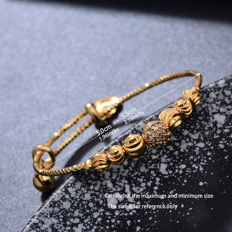 กำไลข้อมือทอง 24K 4 ชิ้น สไตล์ - Ethnic Fashion Dubai บทวิจารณ์และราคา