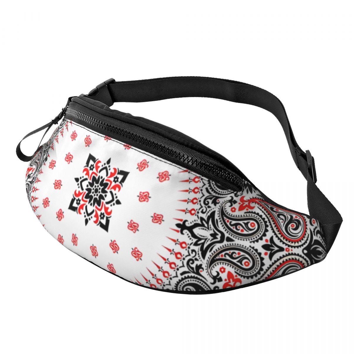 กระเป๋าคาดเอวลายดอกไม้สไตล์คลา - Ethnic Fashion Men บทวิจารณ์และราคา