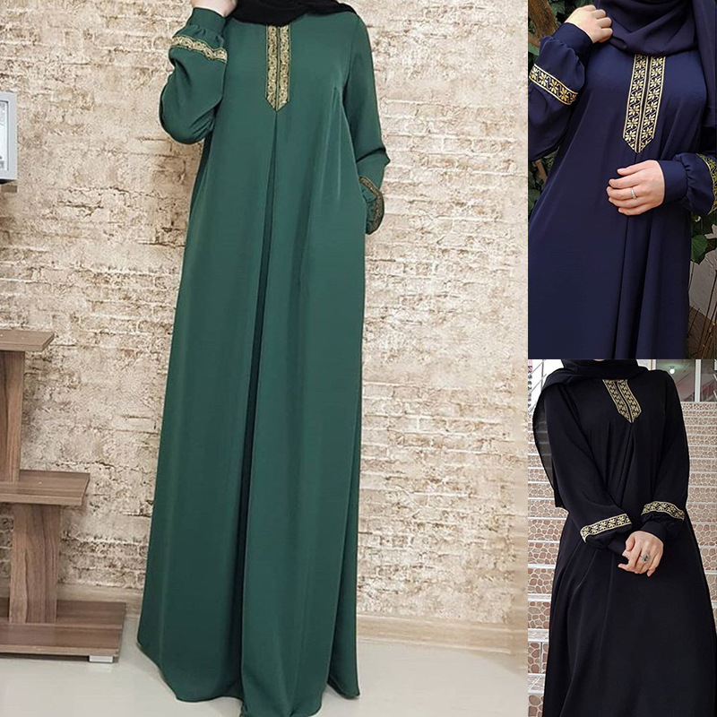 ชุดเดรสดูไบสำหรับผู้หญิงชุดเดร - Ethnic Fashion Dubai บทวิจารณ์และราคา