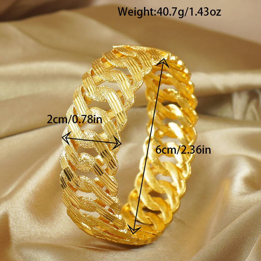 สร้อยข้อมือคิวบาแบบเปิดได้ย้อน - Ethnic Fashion Dubai บทวิจารณ์และราคา