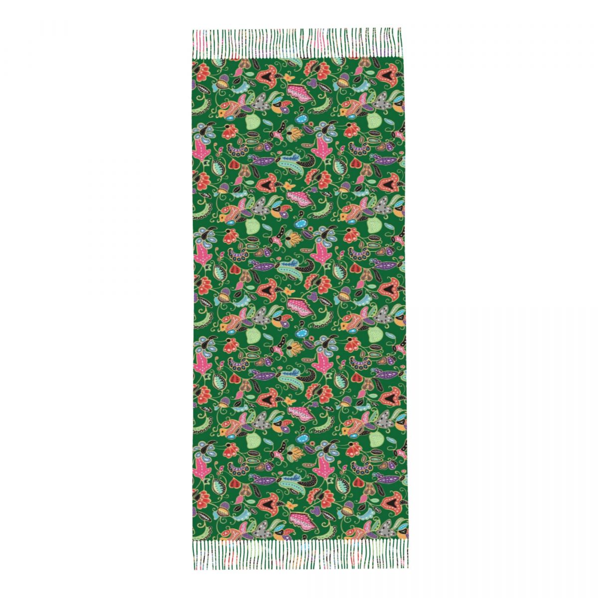 ผ้าคลุมไหล่บาติกสีม่วง ผ้าพันค - Batik Sarong Wrap บทวิจารณ์และราคา