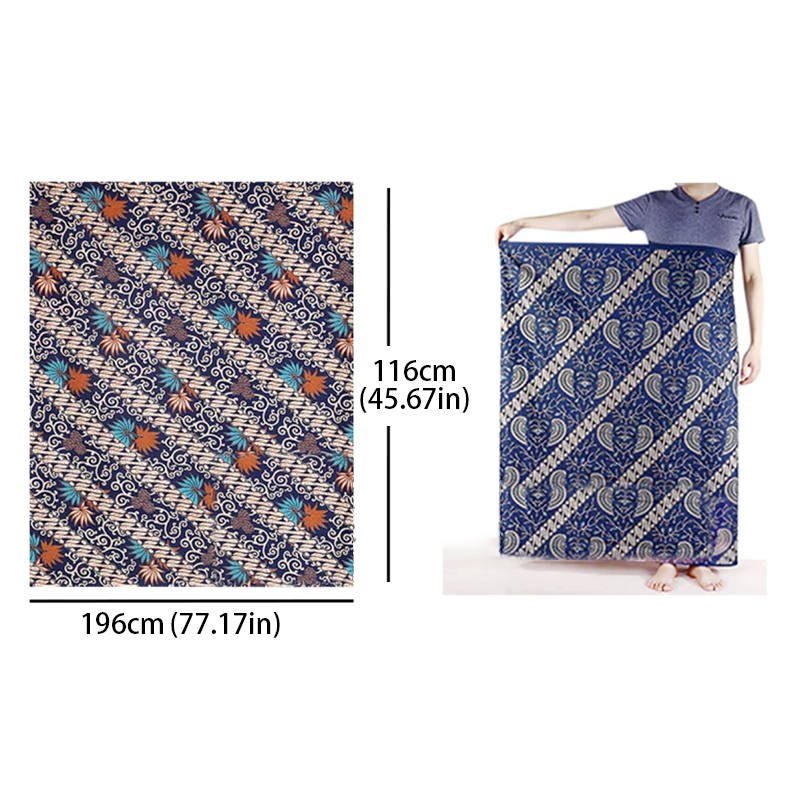 ผ้าบาติก ผ้าซารอง กระโปรง ชุดเ - Batik Sarong Wrap บทวิจารณ์และราคา