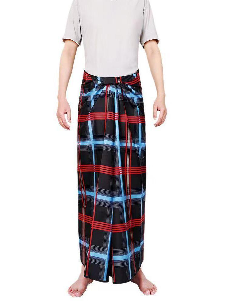 ผ้าโสร่งยาวแบบยูนิเซ็กส์ ลายบา - Batik Sarong Wrap บทวิจารณ์และราคา