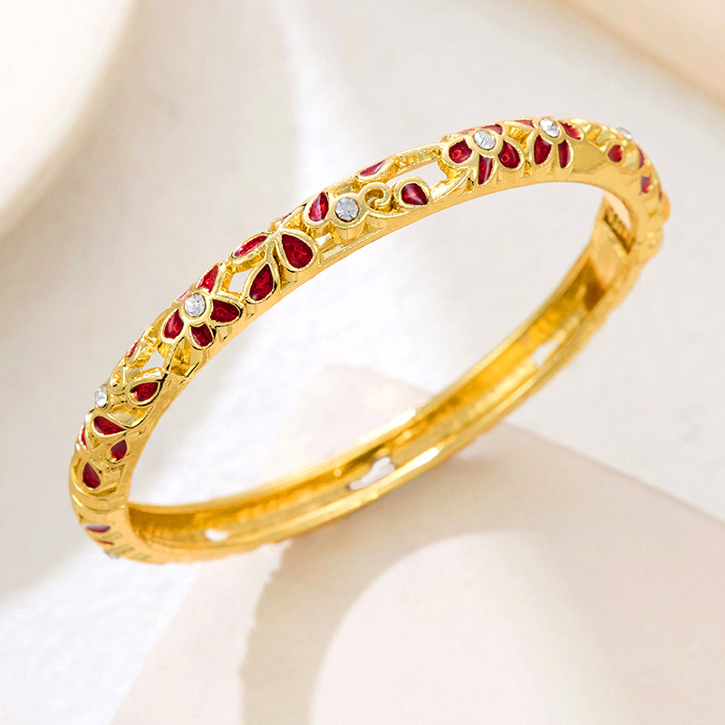 ขายส่งกำไลข้อมือเคลือบสีสันสดใ - Ethnic Fashion Dubai บทวิจารณ์และราคา